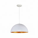 Studio product photography of the double-layer industrial chandelier against a seamless white background