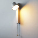Soft, indirect ambient light washing gracefully up and down a modern apartment wall